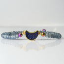 Pulsera de Cuarzo azul - Luna