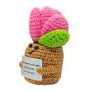 Figura Crochet - Suculenta Positiva