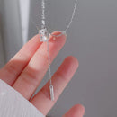 Collar Plata Cristales