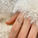 Anillo Ajustable - Cuarzo Fresa