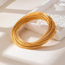 Bracalete Órbita Dorada