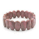 Pulsera Facetada Rodonita