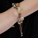 Pulsera de Citrino - Amuleto de la Riqueza