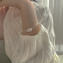 Pulsera Corazones Entrelazados
