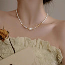 Collar Nácar Barroco Dorado