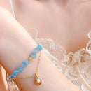 Pulsera Perlas y Aguamarina