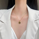 Collar Dorada Intuición - Ojo de Tigre