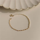 Pulsera Dorada Cadena Fina