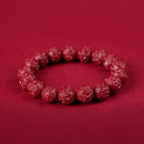 Pulsera de Cuentas Bermellón