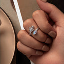 Anillo ajustable - Mano de Fátima