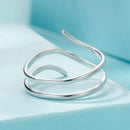 Anillo Flujo de Plata