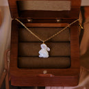 Collar Conejito de Nácar