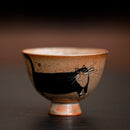 Set de 4 Tazas Japonesas - Gato Negro