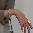 Anillo Latido Plateado