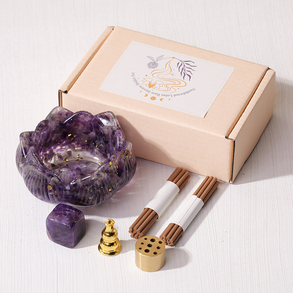 Set de incienso - Flor de Amatista