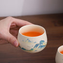 Juego de tazas - Mil millas de ríos y montañas