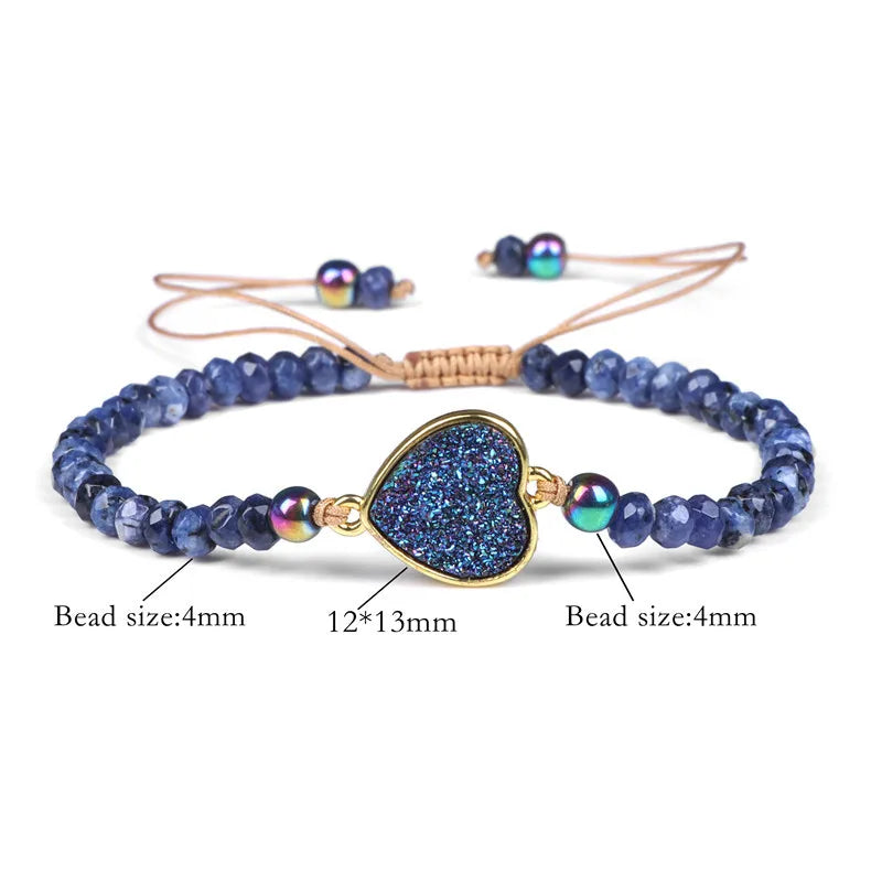 Pulsera de Cuarzo Azul