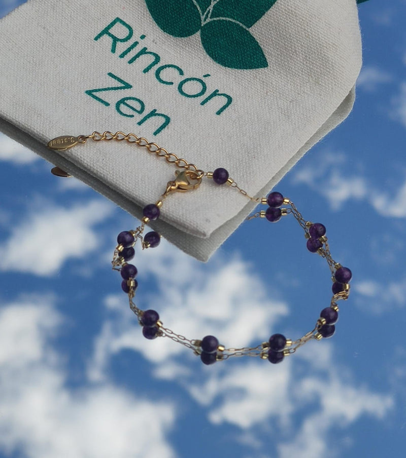 Pulsera Armonía - Amatista - Rincón Zen