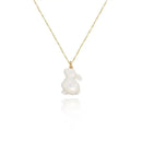 Collar Conejito de Nácar - Rincón Zen