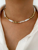 Collar Sol perlado