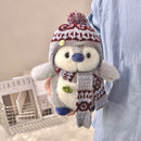 Peluche Pingüino Abrigado