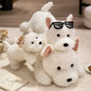 Peluche Westie - Acostado