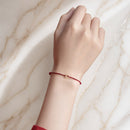 Pulsera Tibetana - Bendición dorada