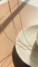 Collar Fino Hilo de Oro