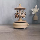 Caja Musical Madera Carrusel