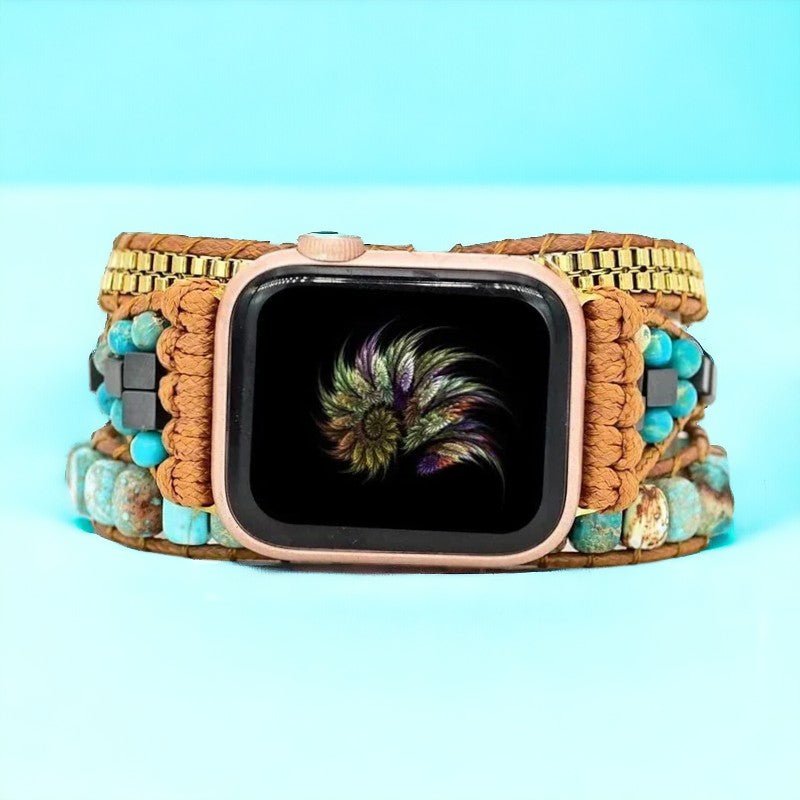 Pulsera Bohemia Apple Watch - Brisa de Mar - Rincón Zen