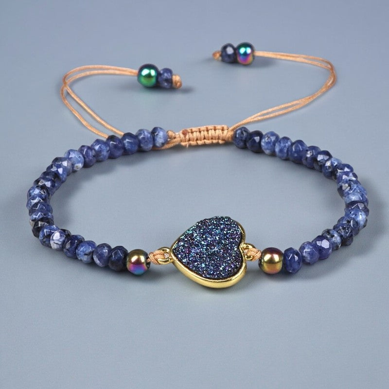 Pulsera de Cuarzo Azul