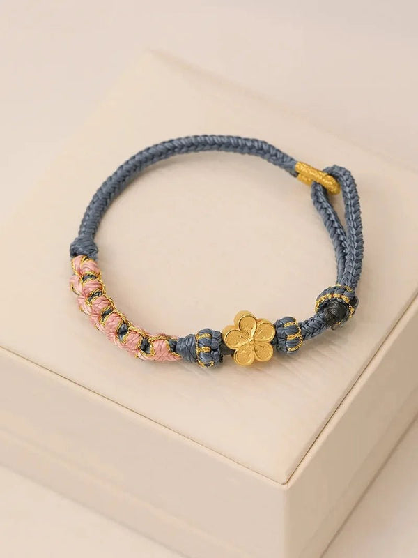 Pulsera de la suerte - Sakura Azul - Rincón Zen