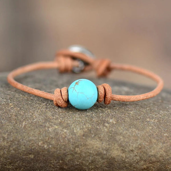 Pulsera protectora turquesa - Rincón Zen