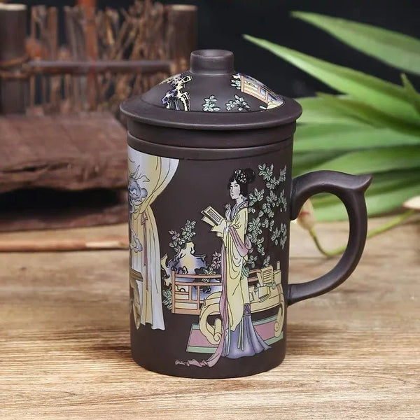 Taza Té de Arcilla Yixing - Geisha - Rincón Zen