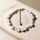 Pulsera de plata - Gatito Blanco