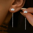 Aros Colgantes - Flor de Loto