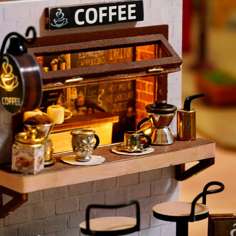 Cafetería Zen Miniatura - Rompecabezas