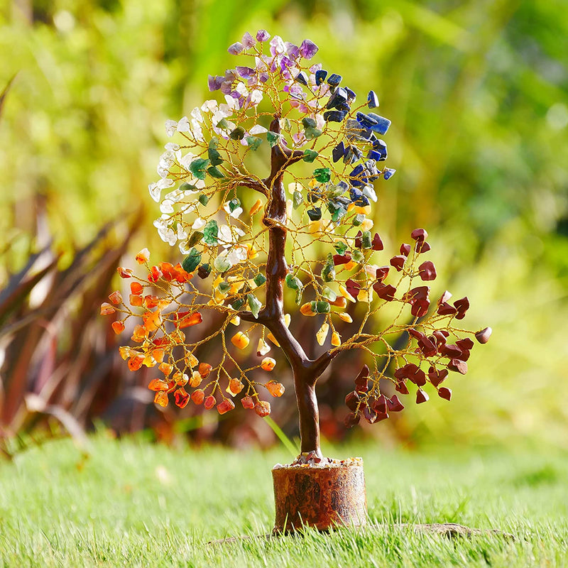 Árbol de los 7 chakras - Piedras energeticas - Rincón Zen