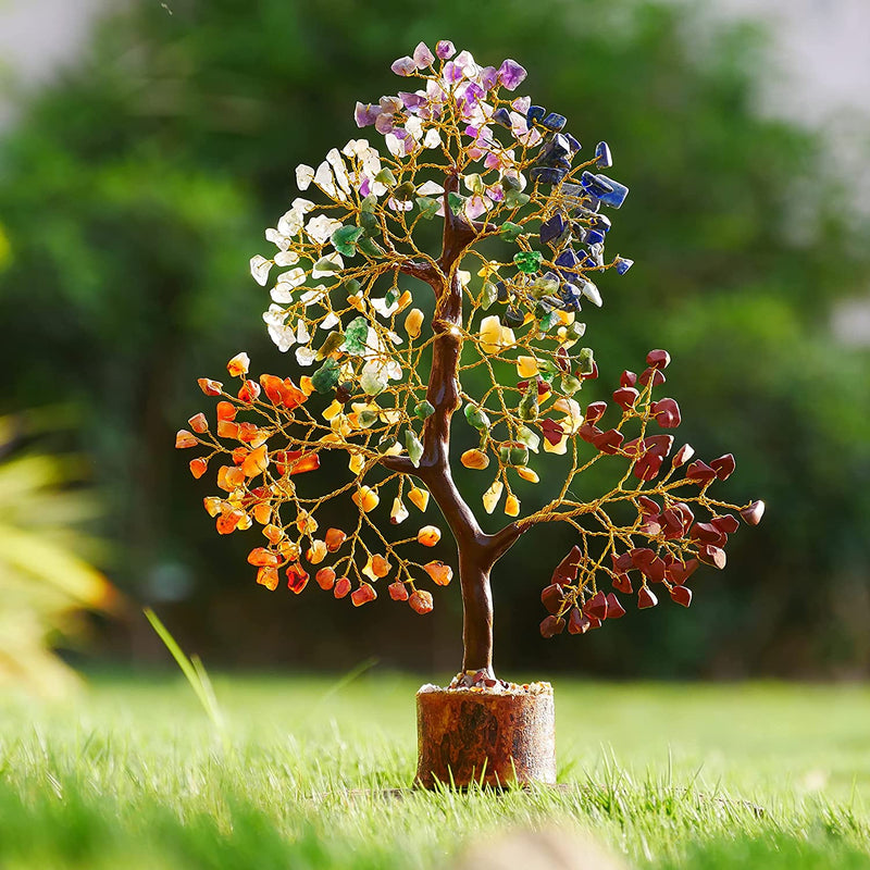 Árbol de los 7 chakras - Piedras energeticas - Rincón Zen