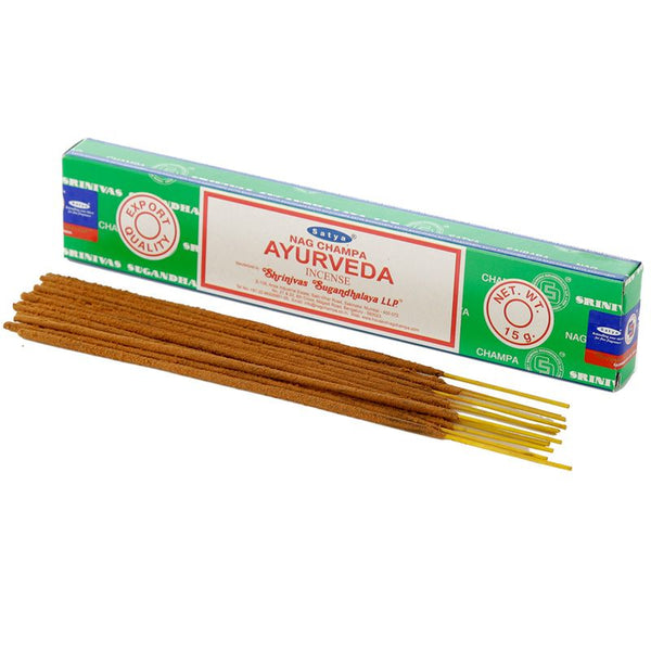 Incienso Nag Champa Ayurveda - Satya - Rincón Zen