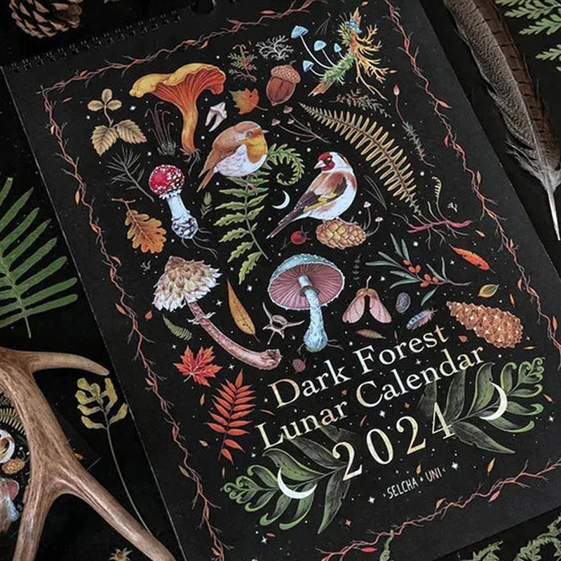 Calendario Lunar - Dark forest - Rincón Zen