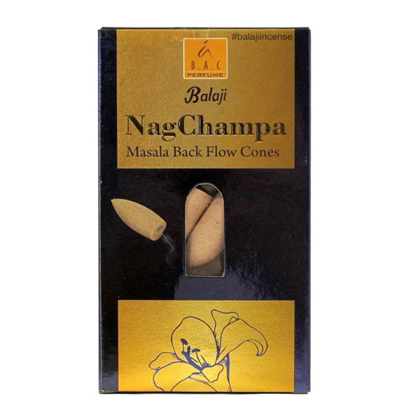 Cono de cascada Balaji - Nag Champa - Rincón Zen