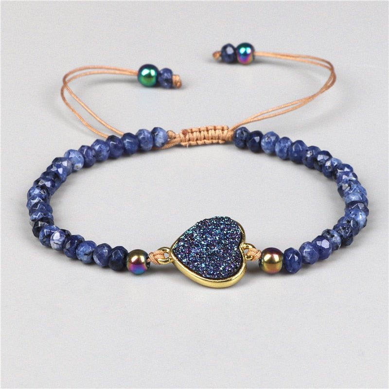 Pulsera de Cuarzo Azul - Rincón Zen