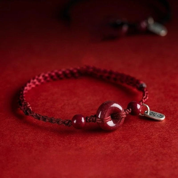 Pulsera Tibetana - Bendición Roja - Rincón Zen